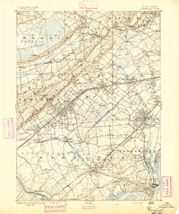 Plainfield 1893 topographic map thumbnail