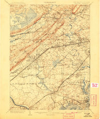 Plainfield 1905 topographic map thumbnail