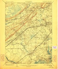 Plainfield 1905 topographic map thumbnail