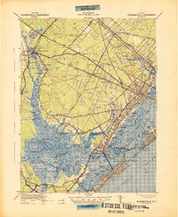 Pleasantville 1942 topographic map thumbnail