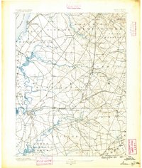 Salem 1890 topographic map thumbnail