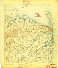 Sandy Hook 1901 topographic map preview