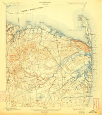 Sandy Hook 1901 topographic map thumbnail
