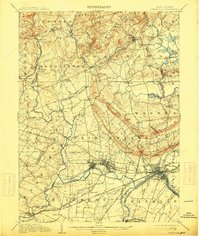 Somerville 1905 topographic map thumbnail