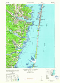 Toms River 1948 topographic map thumbnail