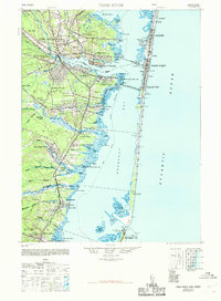 Toms River 1948 topographic map thumbnail