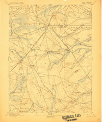 Whiting 1888 topographic map thumbnail