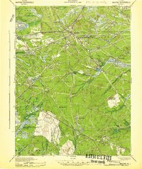 Whiting 1942 topographic map thumbnail