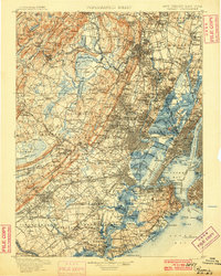 Passaic 1900 topographic map thumbnail