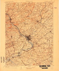 Trenton 1907 topographic map thumbnail
