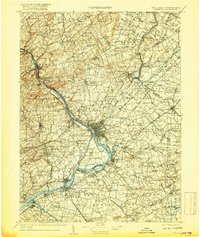Trenton 1907 topographic map thumbnail