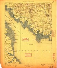 Vineland 1899 topographic map thumbnail