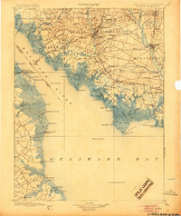 Vineland 1899 topographic map thumbnail