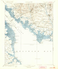Vineland 1899 topographic map thumbnail