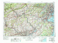 Newark 1944 topographic map thumbnail