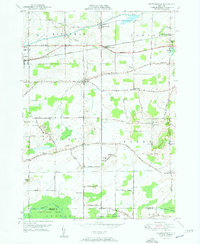 Knowlesville 1950 topographic map thumbnail