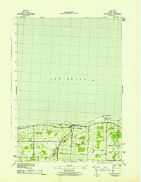 Pultneyville 1942 topographic map thumbnail