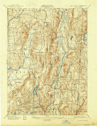 Clove 1901 topographic map thumbnail