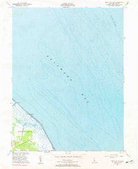 Bennetts Pier 1956 topographic map thumbnail