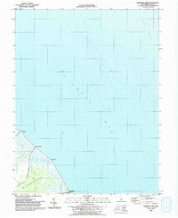 Bennetts Pier 1993 topographic map thumbnail