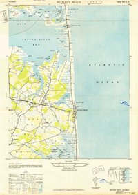 Bethany Beach 1943 topographic map thumbnail