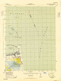 Cape Henlopen 1944 topographic map thumbnail