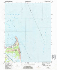 Cape Henlopen 1984 topographic map thumbnail