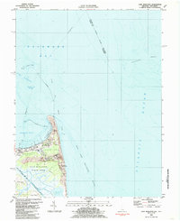 Cape Henlopen 1984 topographic map thumbnail