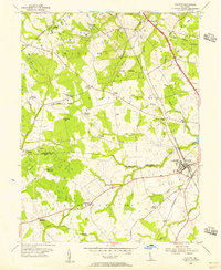 Clayton 1955 topographic map preview