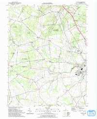 Clayton 1993 topographic map preview