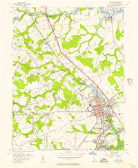 Dover 1956 topographic map thumbnail