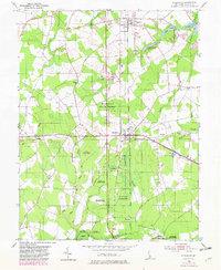 Ellendale 1954 topographic map thumbnail
