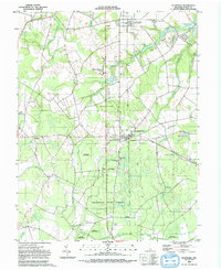 Ellendale 1992 topographic map thumbnail