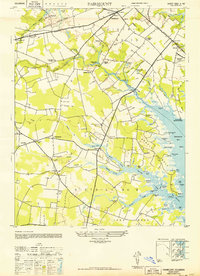 Fairmount 1943 topographic map thumbnail