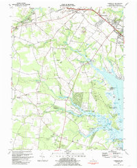 Fairmount 1984 topographic map thumbnail
