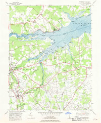 Frankford 1955 topographic map thumbnail