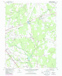 Harbeson 1955 topographic map thumbnail