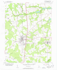 Harrington 1955 topographic map preview