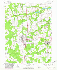 Harrington 1955 topographic map preview