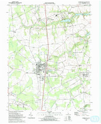 Harrington 1993 topographic map thumbnail