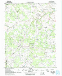 Kenton 1993 topographic map thumbnail