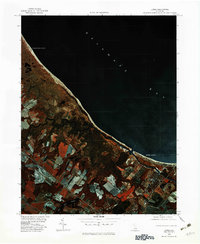 Lewes 1980 topographic map preview