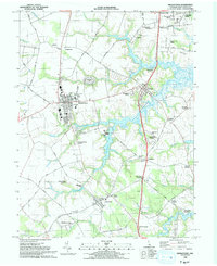Middletown 1993 topographic map thumbnail