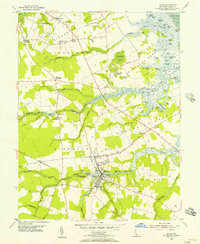 Milton 1955 topographic map thumbnail