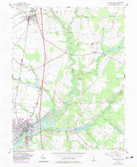 Seaford East 1955 topographic map thumbnail