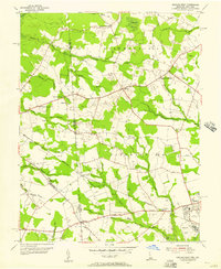 Seaford West 1955 topographic map thumbnail