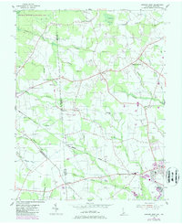 Seaford West 1955 topographic map thumbnail