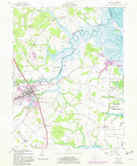 Smyrna 1956 topographic map preview