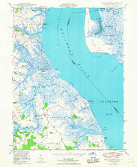 Taylors Bridge 1948 topographic map thumbnail