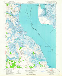Taylors Bridge 1948 topographic map thumbnail